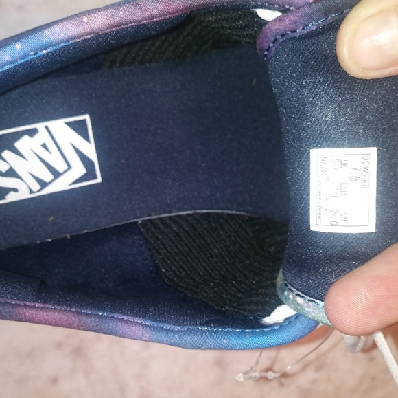 Vans cosmic galaxy womens shoes - Picture 6 of 7