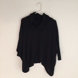 Free People Cowl Neck Open-Back Sweater