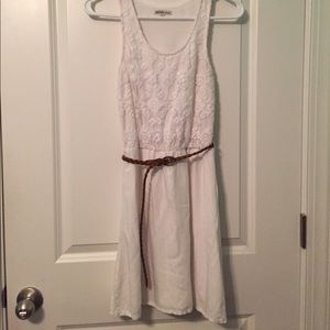 !!SALE!!⚡️⚡️ Charlotte Russe textrured white dress