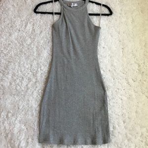 Grey Bodycon Dress
