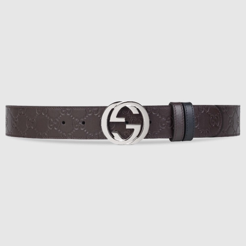 Reversible Gucci Signature belt