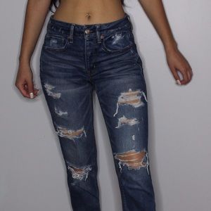 American Eagle Girlfriend Jeans