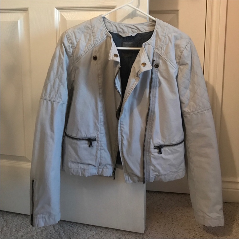 Gap Gray Canvas Jacket