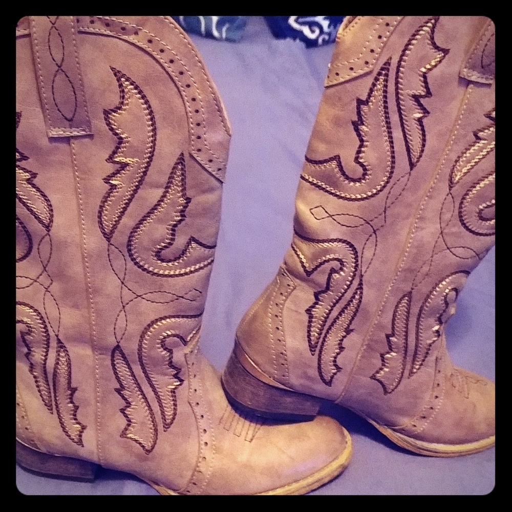 Girls western boots