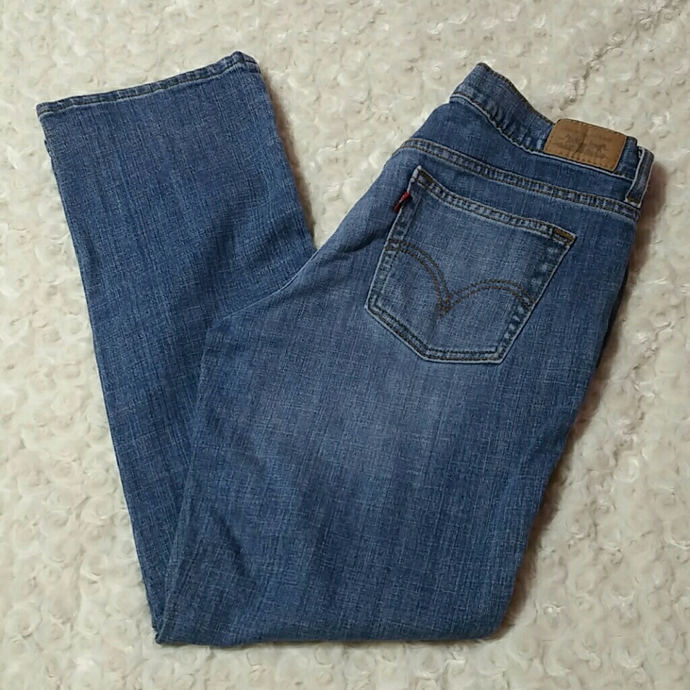 PARTYSALE - Levis 505 Straight Leg Jeans 10 short