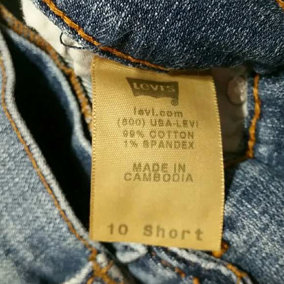 PARTYSALE - Levis 505 Straight Leg Jeans 10 short - Picture 5 of 5