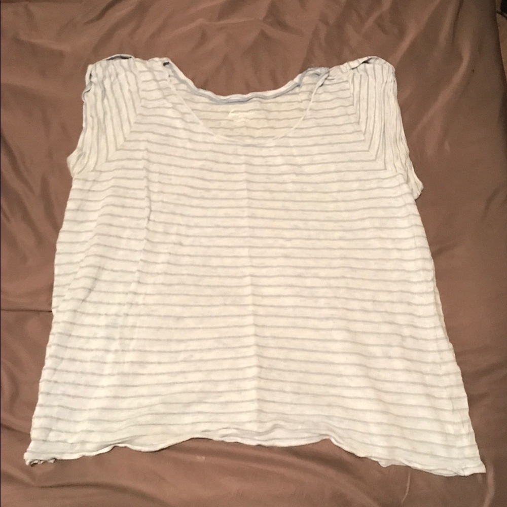 Light blue striped shirt