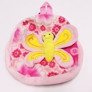 Pink Butterfly Toddler Backpack