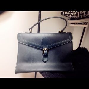 Authentic Christian Dior monogram embossed bag