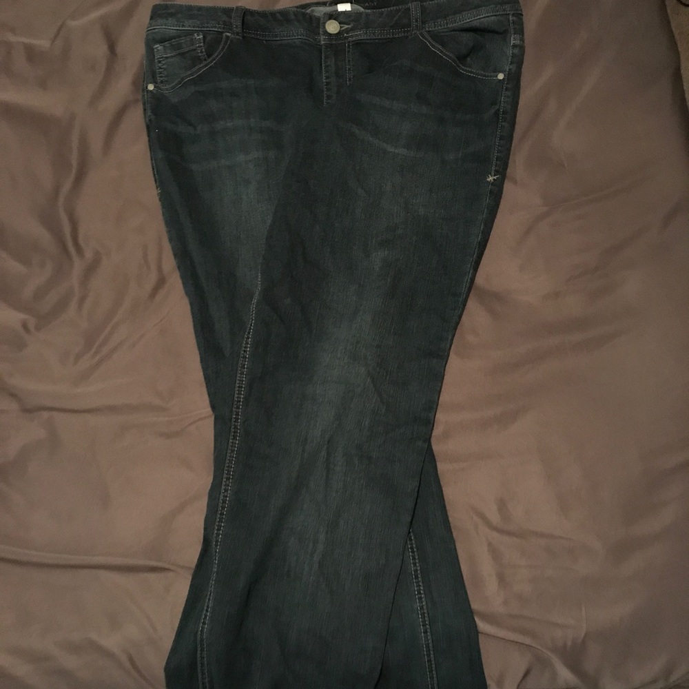 Lane Bryant 18 regular dark jeans