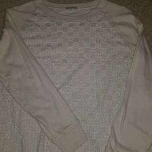 Mesh sweater
