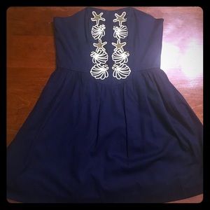 NWT-Lilly Pulitzer Mayfield Dress in True Navy