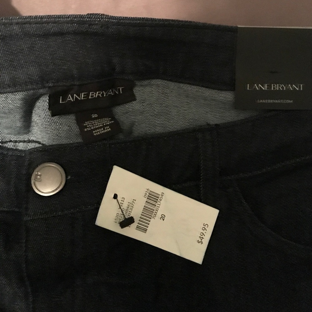 Brand new dark Lane Bryant jeggings