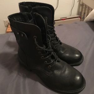 Black Combat Boots