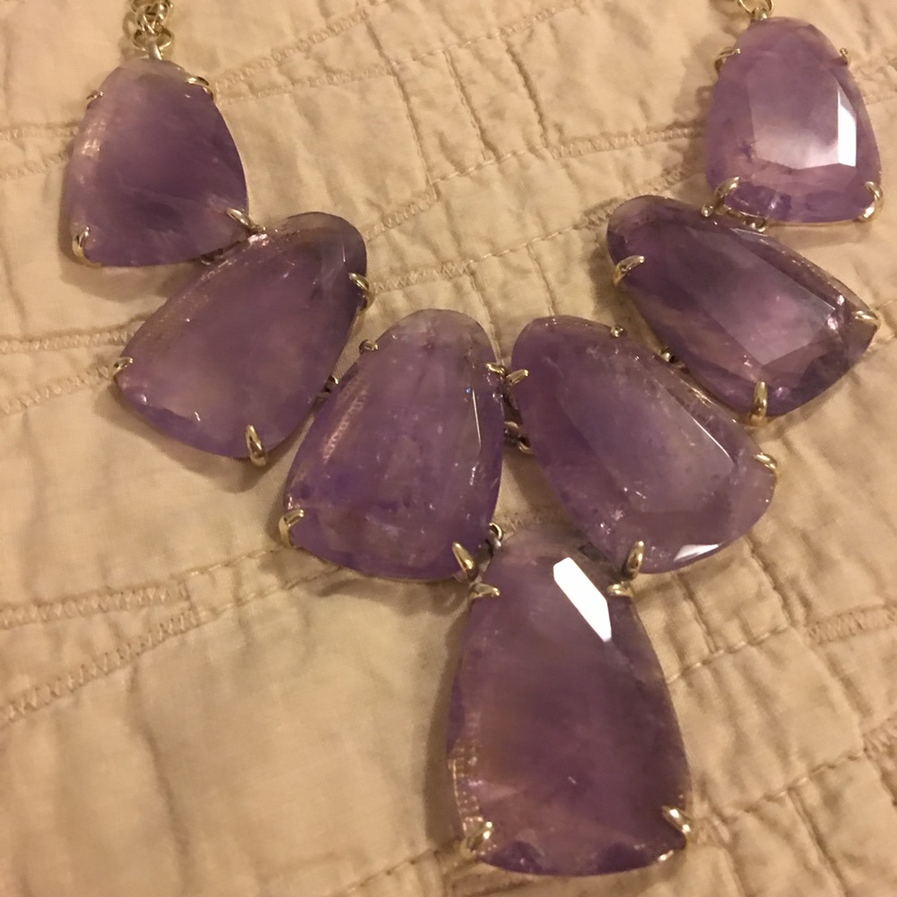 SOLD--EUC HTF Amethyst Harlow