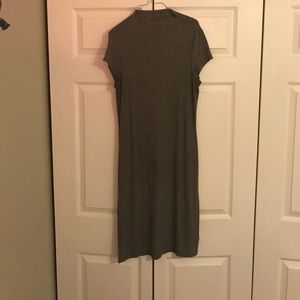 Gray long dress