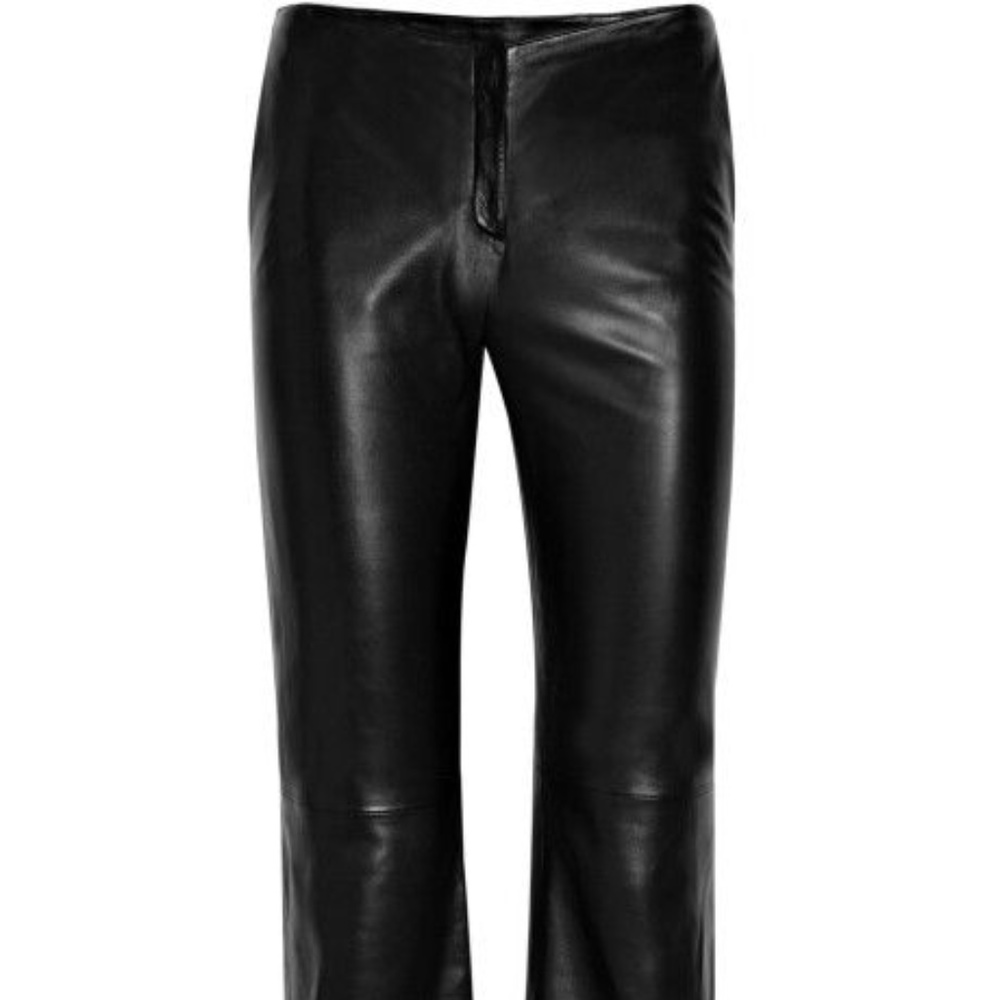 INC Bootcut 100% Leather Pants