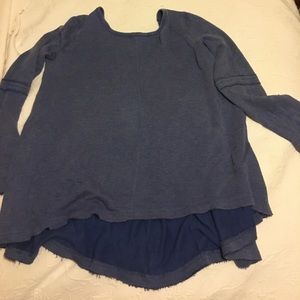 Free people sweater blouse