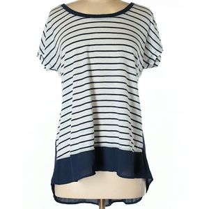 ---SOLD--- Blue & White Striped Shirt