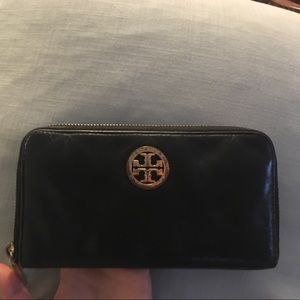 tory burch wallet!