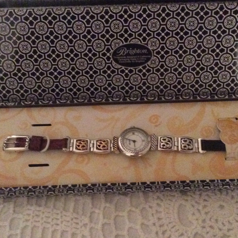 Brighton Camden 2-tone reversible watch.