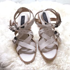Rag & Bone Leith White Leather City Sandals