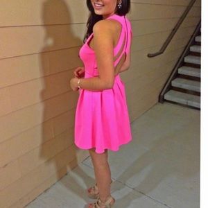 Pink dress