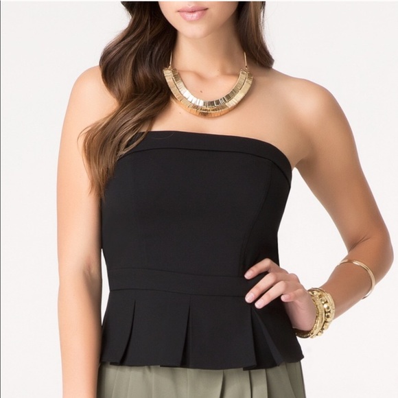 Bebe strapless top - Picture 1 of 6