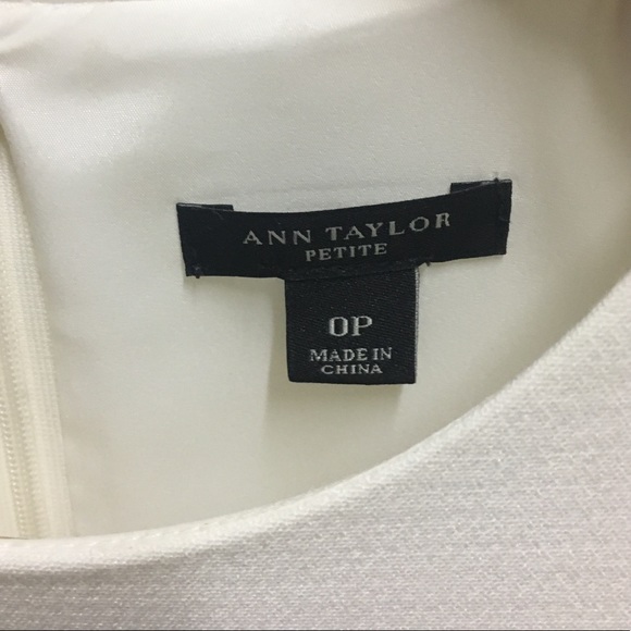 Ann Taylor white & black fit & flared dress - Picture 6 of 7