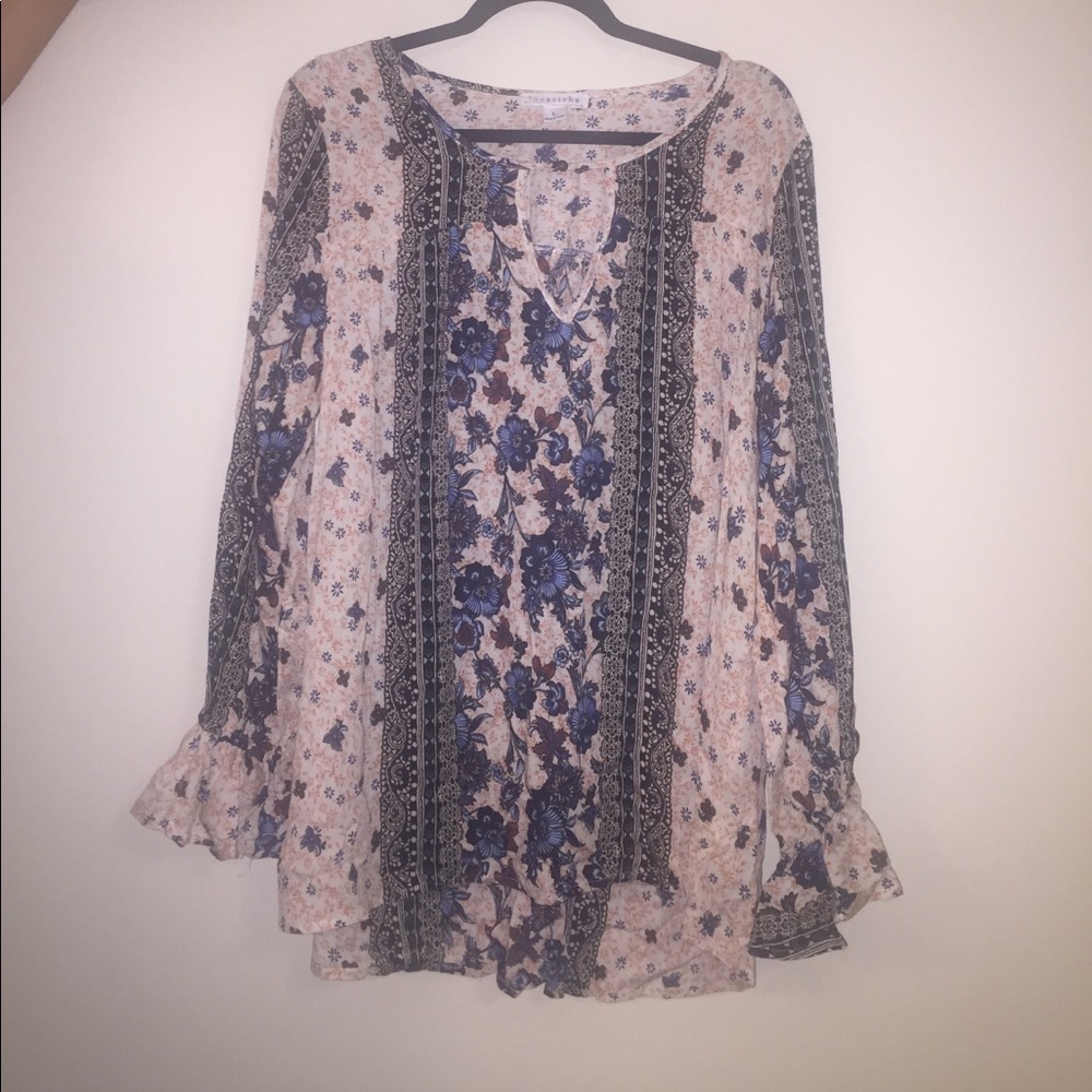 long sleeve blouse