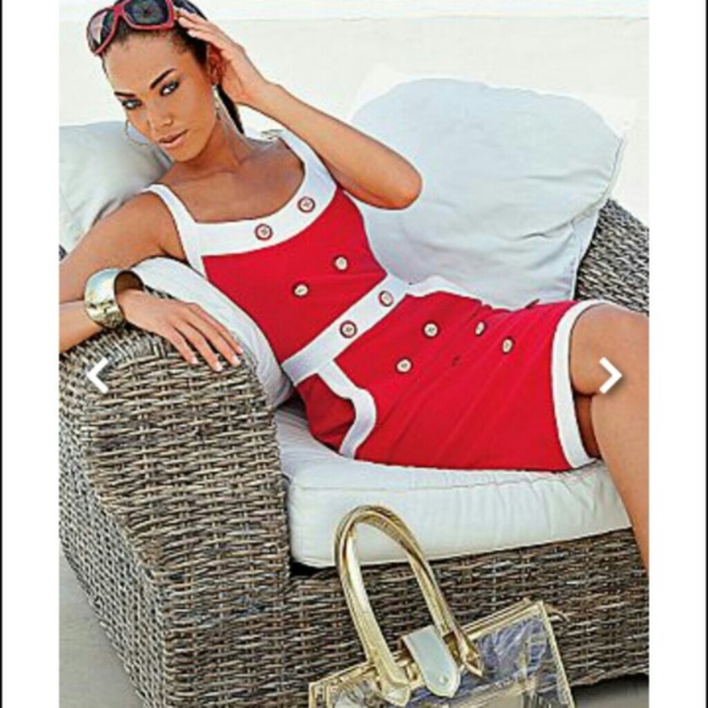Red venus dress