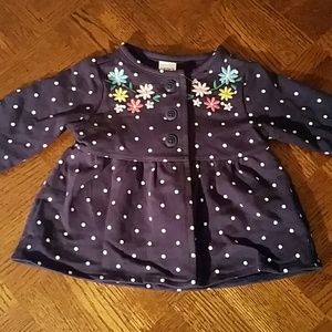🌸NWOT Carter's 100% Cotton Navy Cardigan🌸