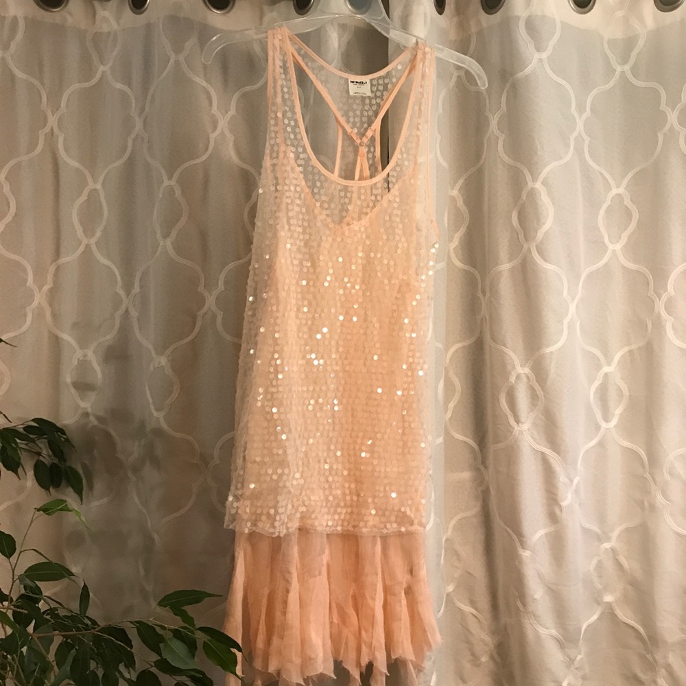 Free people intimately sequin and tulle dress