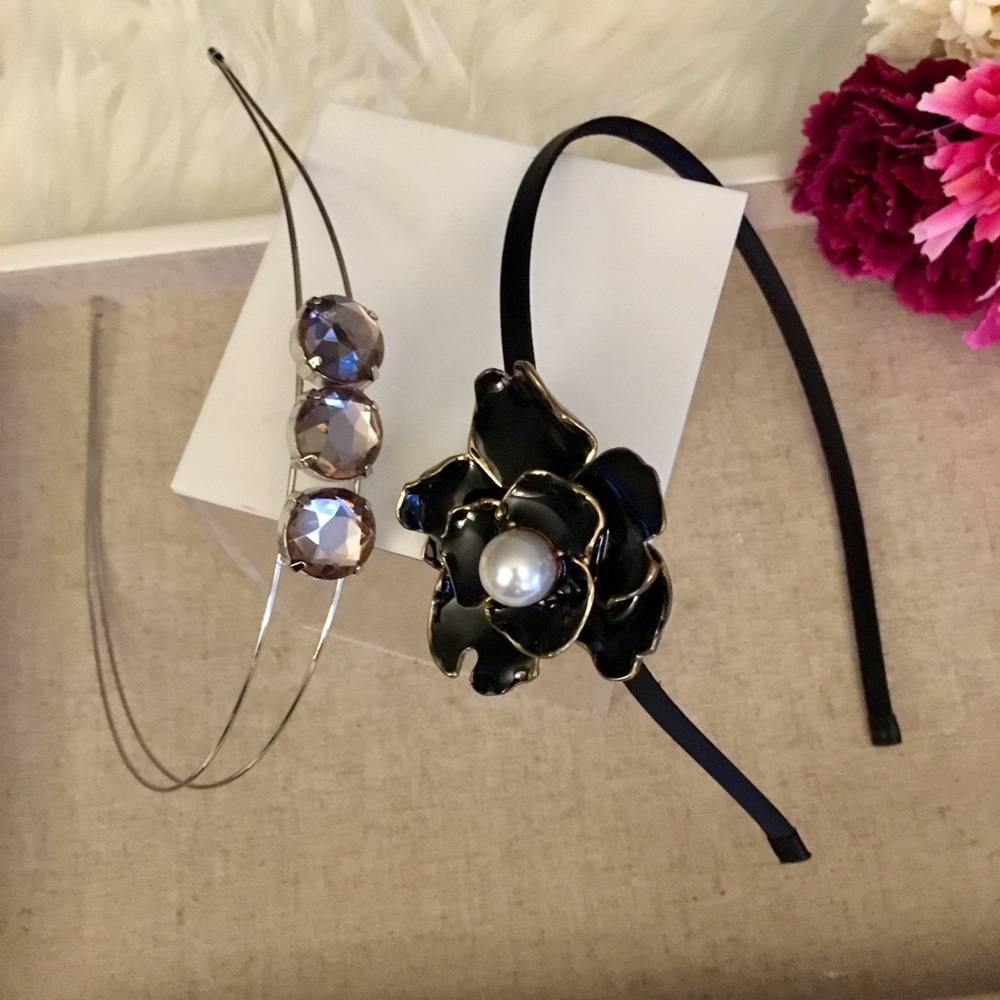 Nordstrom Set Of Two Headbands.