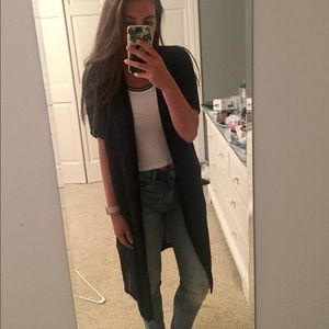 long duster cardigan