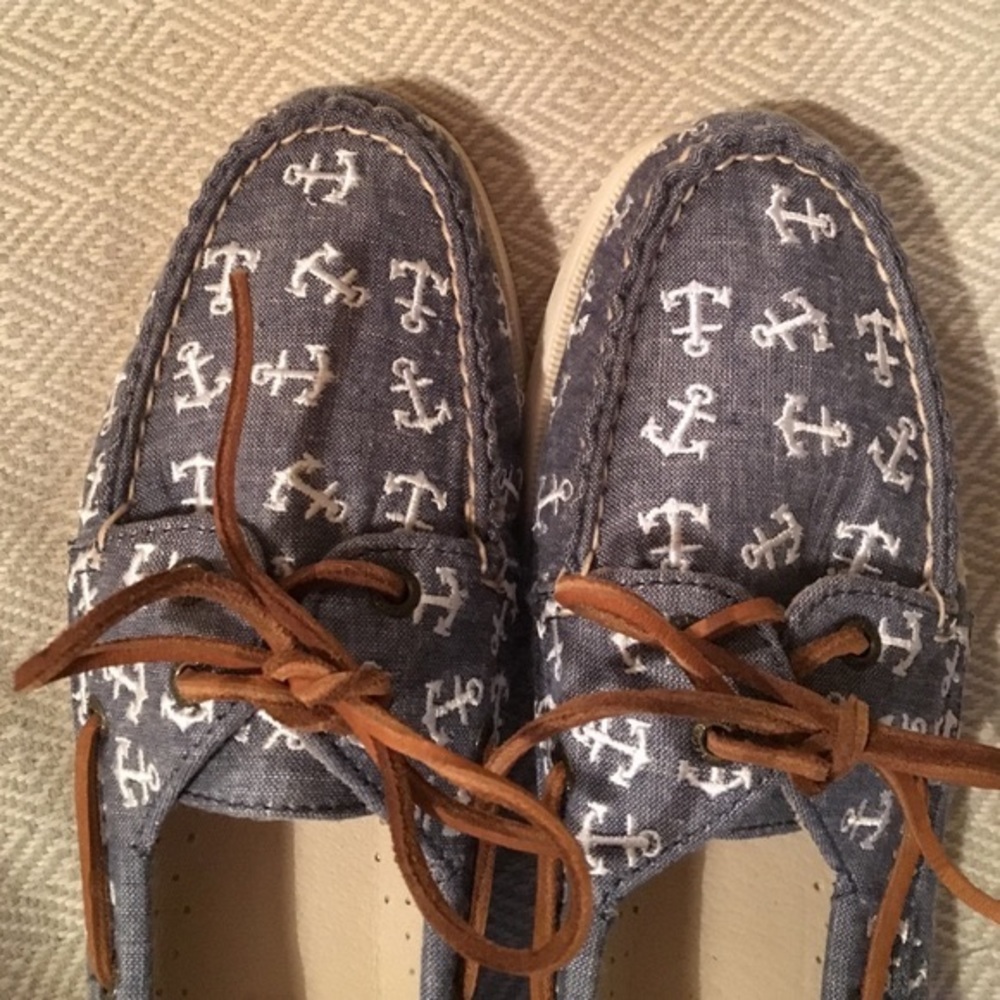 NWOT Anchor Sperry's for J Crew