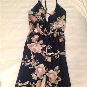 floral print jumpsuit