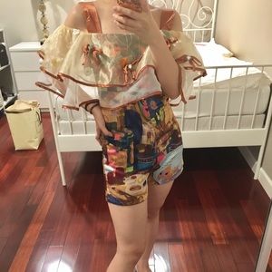 Brand new Cute one piece short