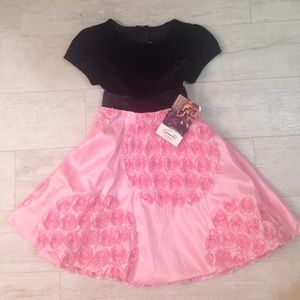 New With Tags Fancy Girls Dress by Dimples LA.