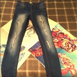 *BLUE ASPHALT*JEGGINGS-SIZESM~AMAZING CONDITION*