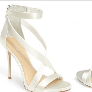 BRIDAL white heels