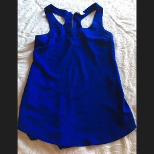 Cobalt blue boutique tank