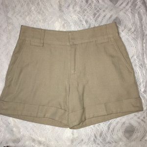 Chaiken Profile khaki shorts size 2