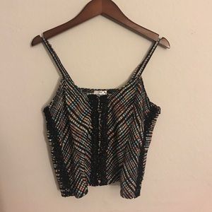 FREE PEOPLE Crochet detail midi tank