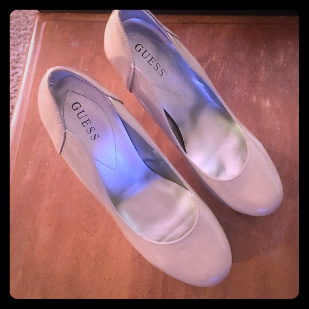 Beige Guess High Heels