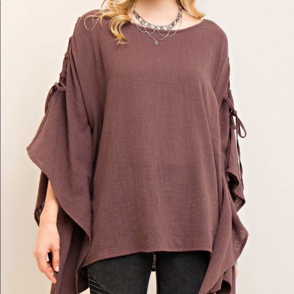 SALE! MOCHA TUNIC - Picture 8 of 8