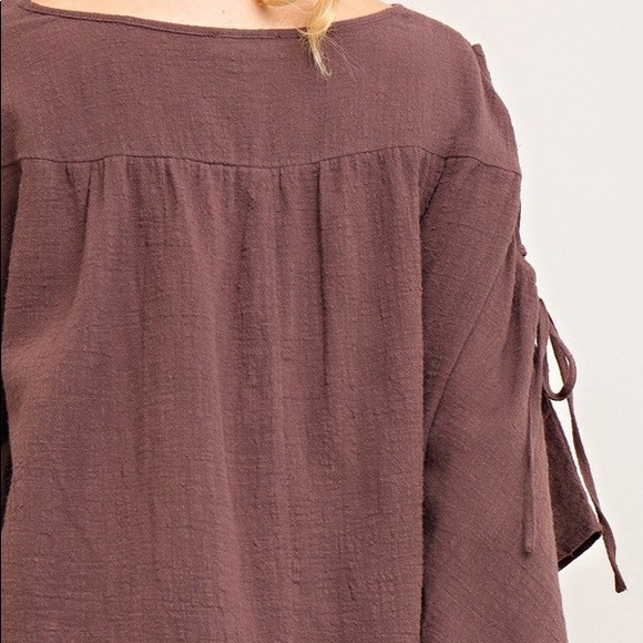 SALE! MOCHA TUNIC - Picture 6 of 8