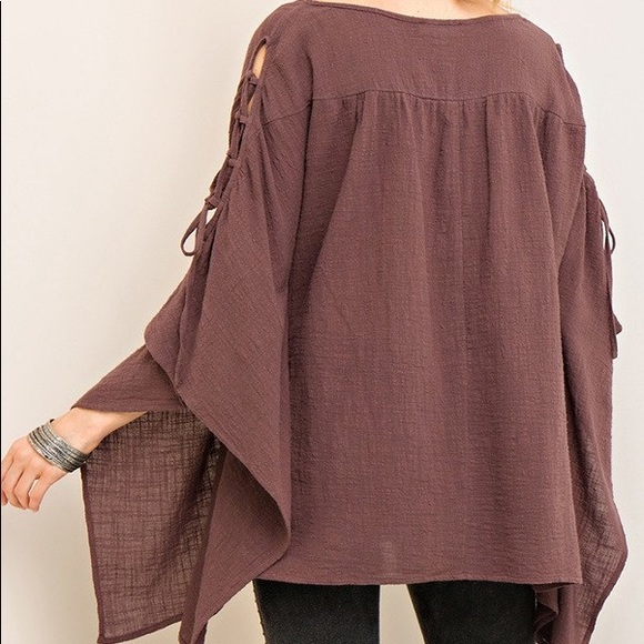 SALE! MOCHA TUNIC - Picture 7 of 8