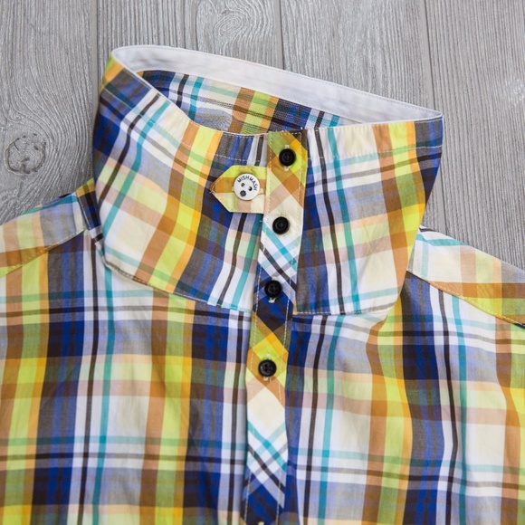 Plaid Tailored Shirt Mish Mash Prague XXL - Picture 7 of 7