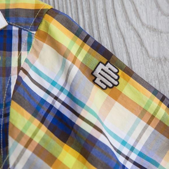 Plaid Tailored Shirt Mish Mash Prague XXL - Picture 2 of 7